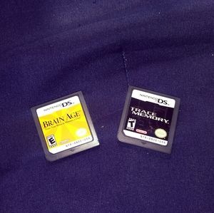 Brain Age For Nintendo Ds W/ Trace Memory